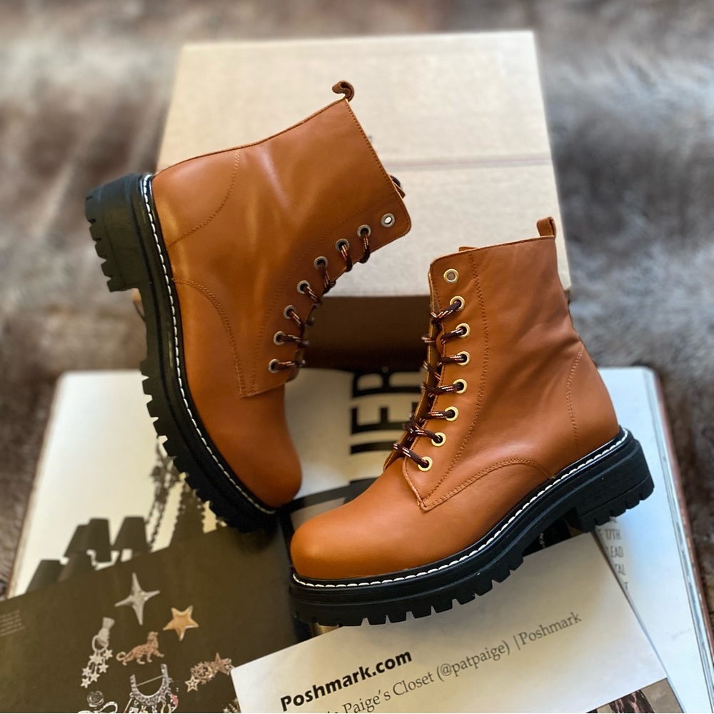 Anthropologie Harvest Hiker Boots - Picture 3 of 12